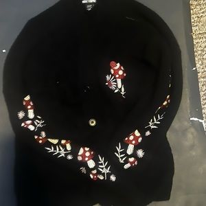 Women's Mushroom Knit Cardigan